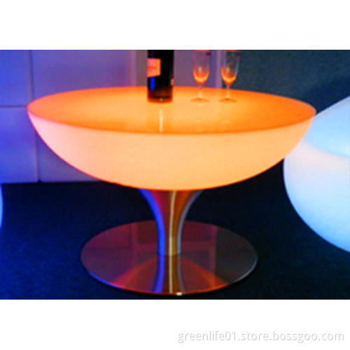 Multi-Color Changing LED Coffee Table, Home Coffee Bar Furniture